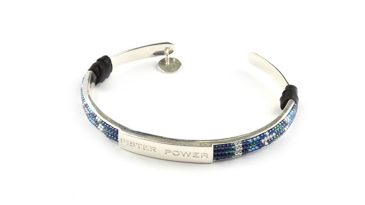 Sister Power, armband i silver