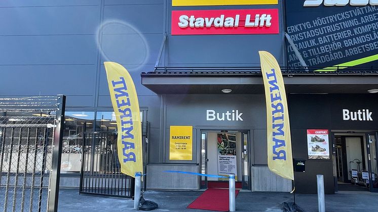 Ramirent öppnar kundcenter i Märsta