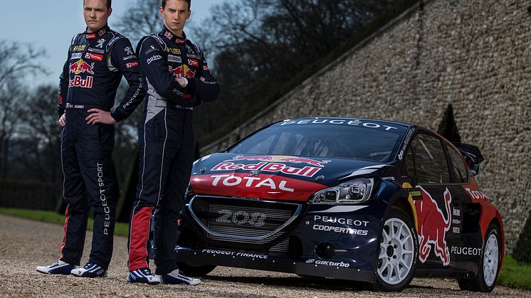 Team Peugeot-Hansen satsar fullt ut i rallycross-VM