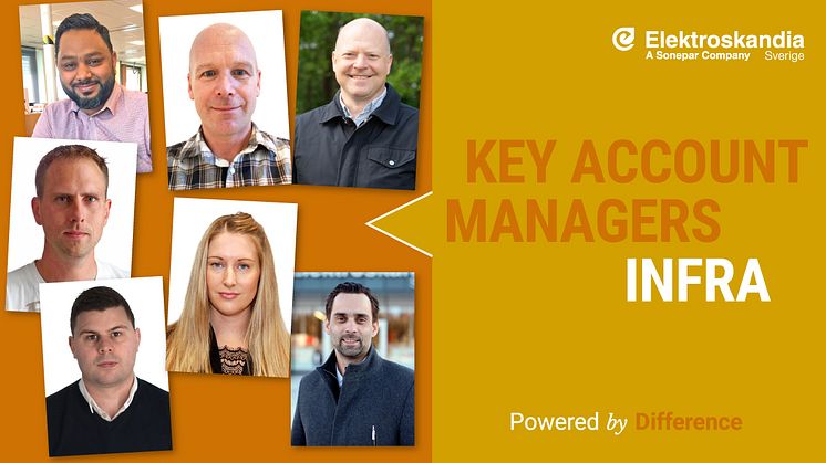 Key Account Managers, Division Infra