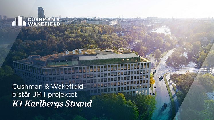 Cushman & Wakefield bistår JM i projektet som startar under Q1 2021