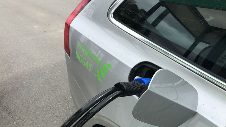 Karlskoga: Nya tankstationen för biogas i full drift