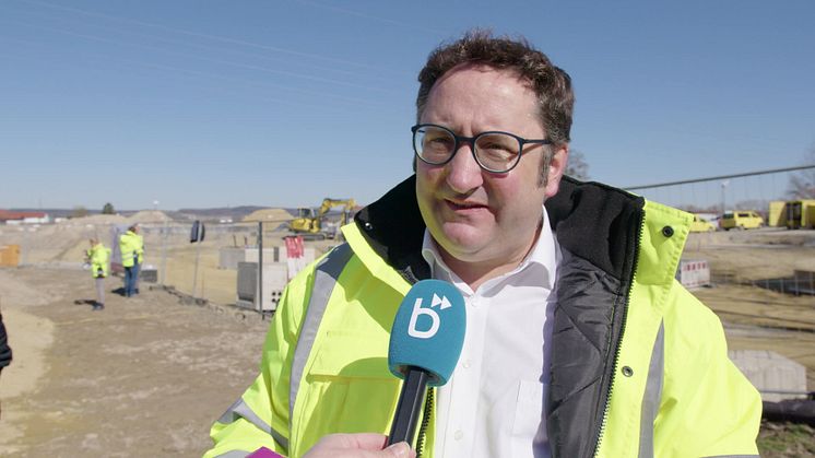 Video Bayernwerk TV zu "Spatenstich für Einspeisesteckdose"