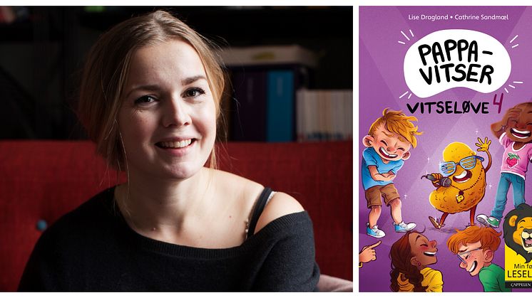Lise Dragland startet en Facebook-gruppe for tørre pappavitser. Nå har hun samlet vitsene i bokform (Foto: Maja Hattvang).