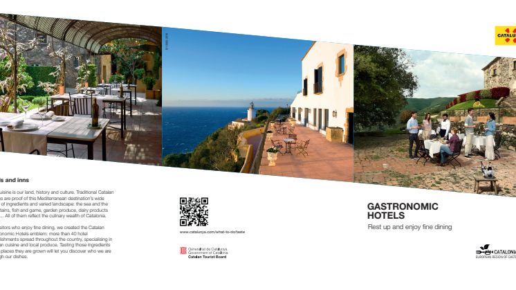 New catalogue - Catalonia Gastronomic Hotels