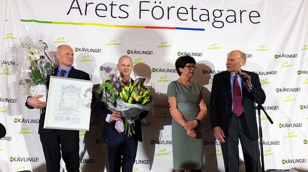 Vinnare av Årets Företagare 2019 och Årets Uppmuntran 2019