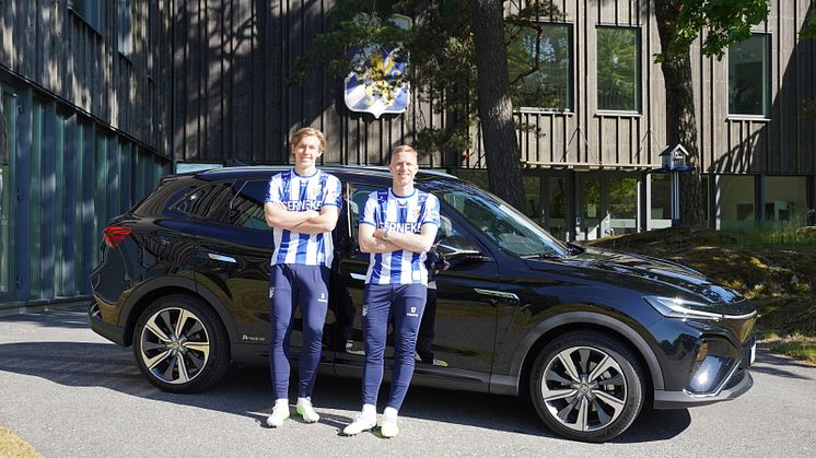 Johan Bångsbo & Oscar Wendt med MG Marvel R