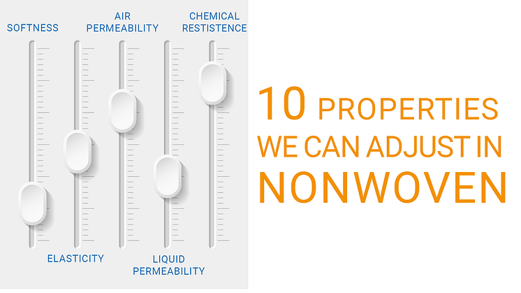 ​10 properties that we can adjust in nonwovens