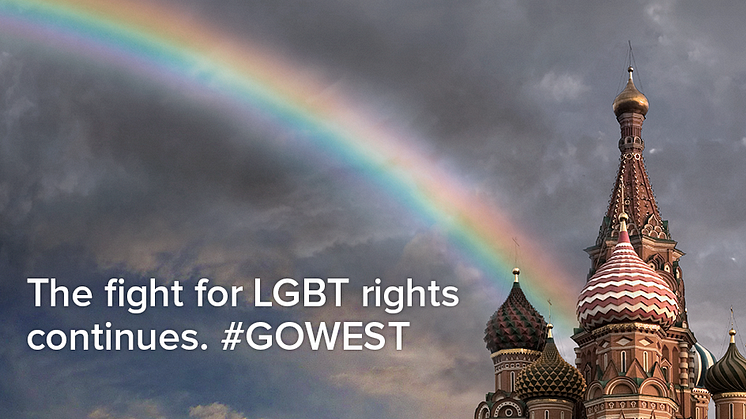 The fight for LGBT rights continues. #GOWEST
