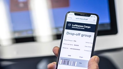 Lufthansa Cargo beschleunigt Frachtannahme und -auslieferung