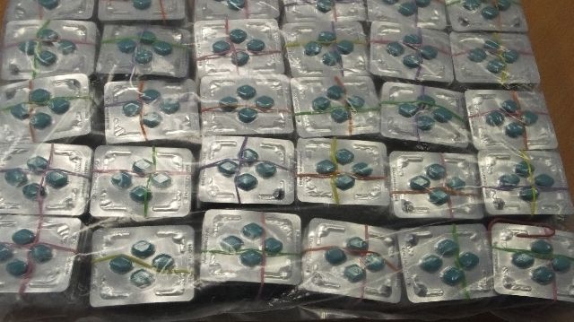 Illegal Viagra-type products found at a storage unit