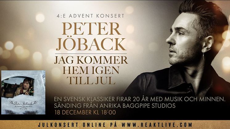Peter Jöback - Julkonsert 2022