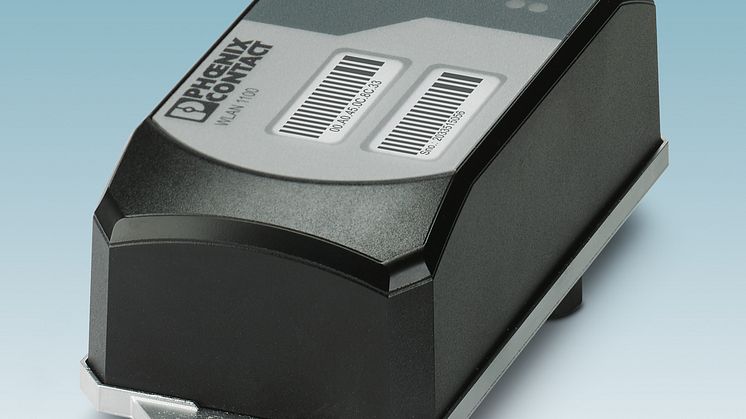 Den nye radiosignalmodulen WLAN 1100 fra Phoenix Contact 