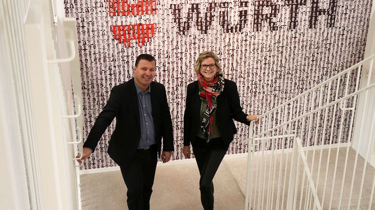 VD för Würth Svenska AB, Torbjörn Seger och Marie Hedlund, Ledare Innesälj ser fram emot att få lansera en ny säljkanal.