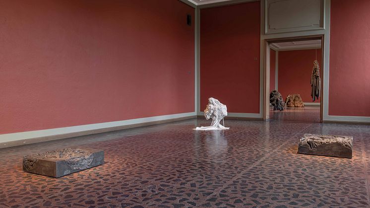 Fra Hanne Friis' utstilling Sirkulasjon på Vigelandmuseet i 2022. 