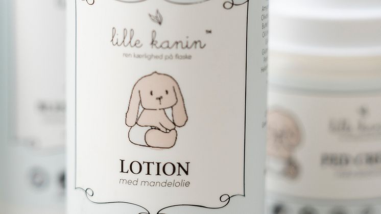Hos Lille Kanin er der stort fokus på, at produkterne er økologiske, neutrale og uden allergifremkaldende ingredienser. Foto: Lille Kanin
