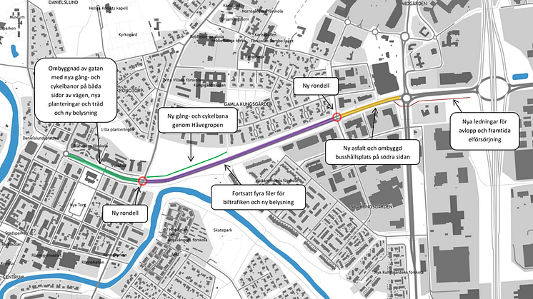 Klartecken för nya VA-ledningar längs Klippanvägen