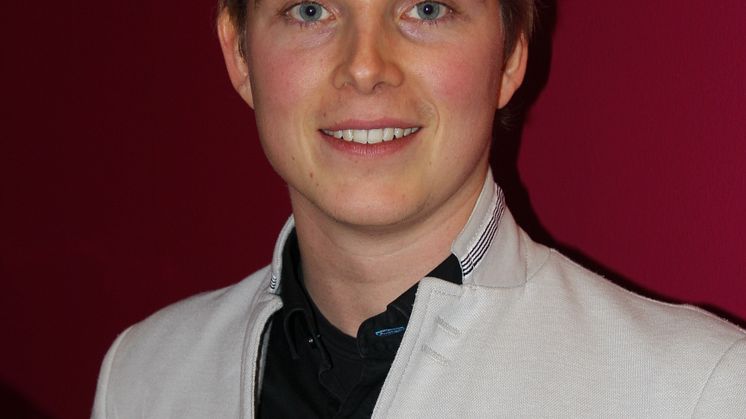 Christoffer Lindhe vann Plastovationer 2014 för sin protesfot i komposit