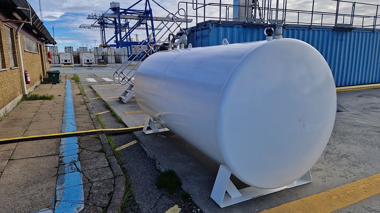 CMP is phasing in fossil-free fuel at its container terminal in Copenhagen