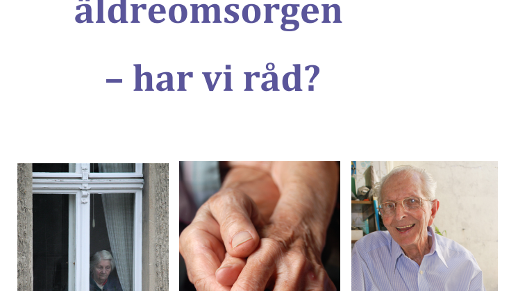 Undernäring i äldrevården - har vi råd?