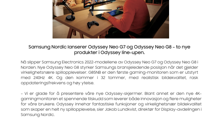 NO_V2_Press Release_Samsung Electronics Launches Worlds First 240Hz 4K Gaming Monitor Odyssey Neo G8_220727 2-kopi.pdf