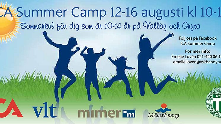 Mimer i samarbete med ICA Summer Camp i Västerås