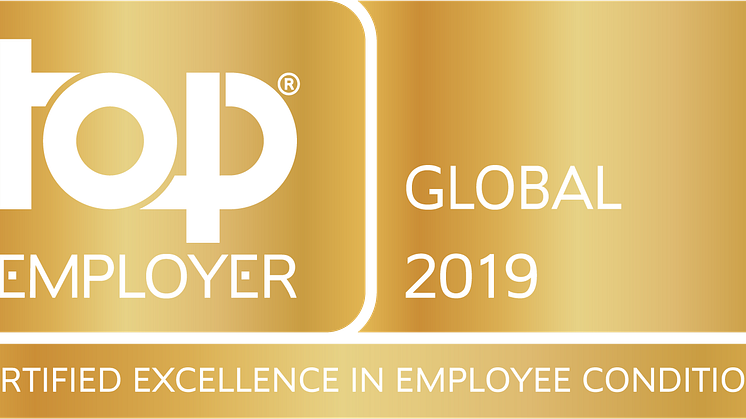 Saint-Gobain certifierad Top Employer Global 2019