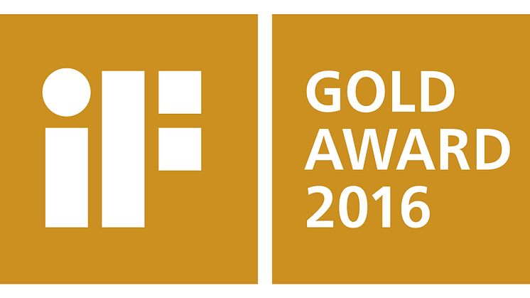 iF Gold Award 2016 logo