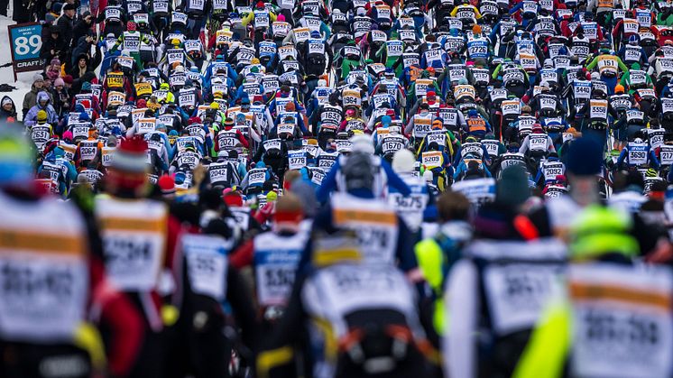 Vasaloppet 2024 första backen