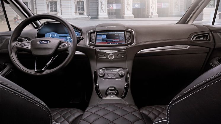 Ford S-MAX Vignale -konseptiauton sisätilat