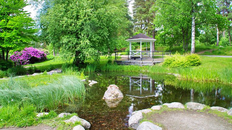 Grönstrukturplanen innehåller bland annat en kartläggning och analys av Västerås gröna miljöer. Nu väntas beslut om godkännande i byggnadsnämnden. Bild från Djäkneberget i Västerås. 