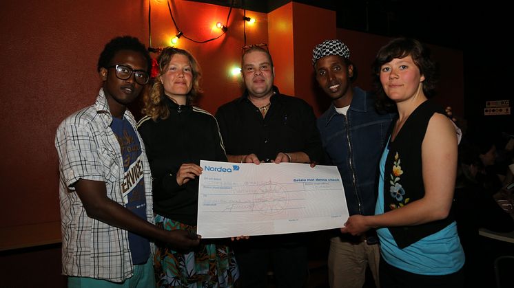 Solidaritetspris till No Border Musical!