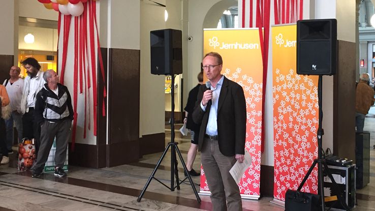 Byggnadsantikvarie Johan Rittsél berättar om Entréhallen på Stockholms central