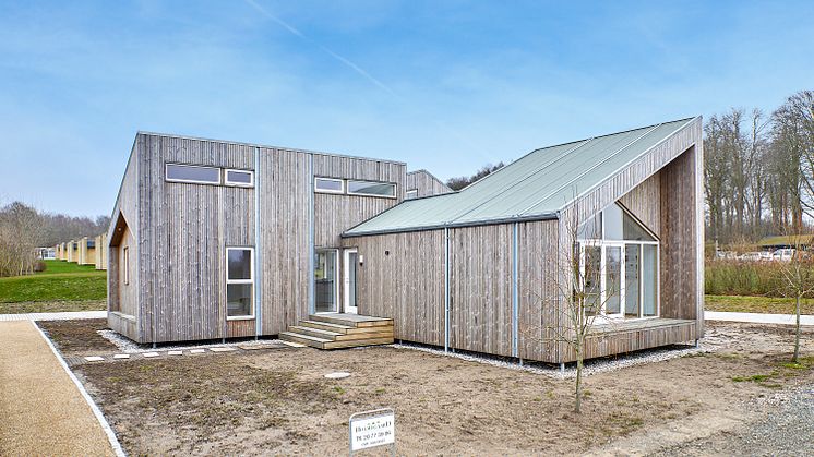 Das biologische Haus mit Kebony Fassade