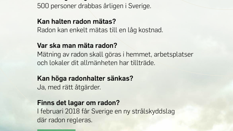 Radondagen 7 November 2017