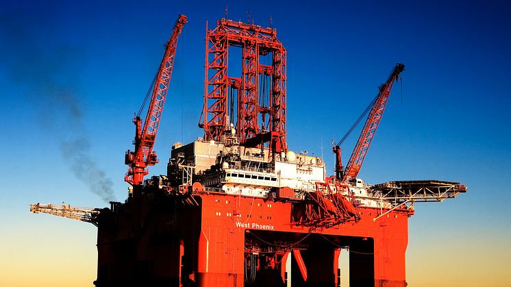 High res image - Kongsberg Maritime - Seadrill West Phoenix