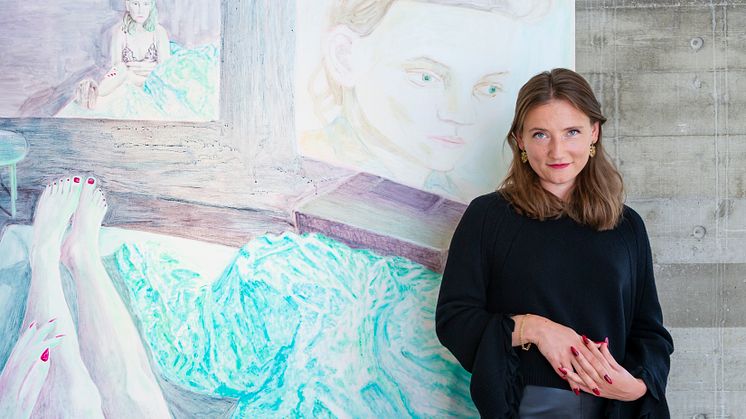 Judit Kristensen på Artipelag. Foto Paulina Simon.