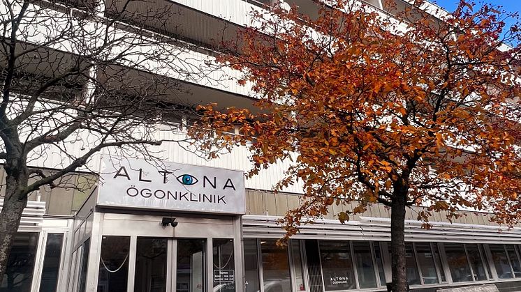 Altona Ögonklinik flyttar in på Ahlmansgatan 12
