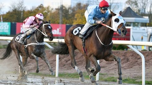 Barade vinner på Jägersro 2017, då i träning hos Fredrik Reuterskiöld.
