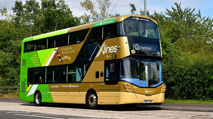 New and upgraded express buses set to soar from Consett to Newcastle through red kite country