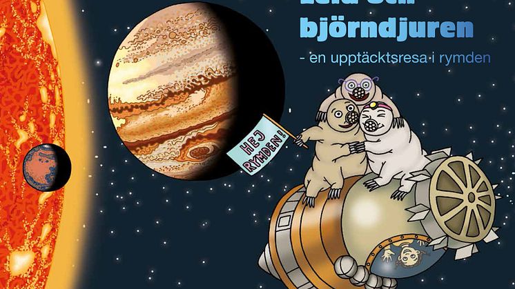 Leia och björndjuren (omslag - fri användning). Illustration: Lovisa Lesse