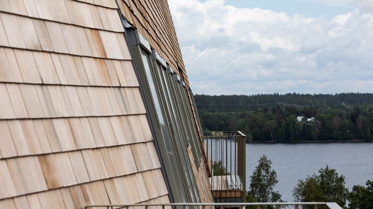 Trummens strand sjöutsikt
