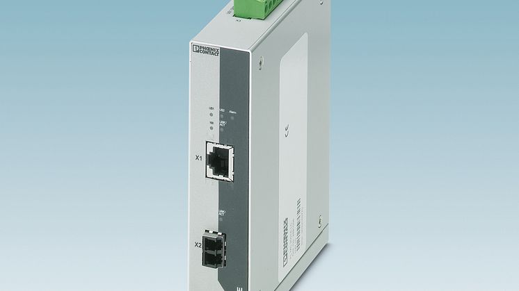 Ethernet till fiber enligt IEC 61850