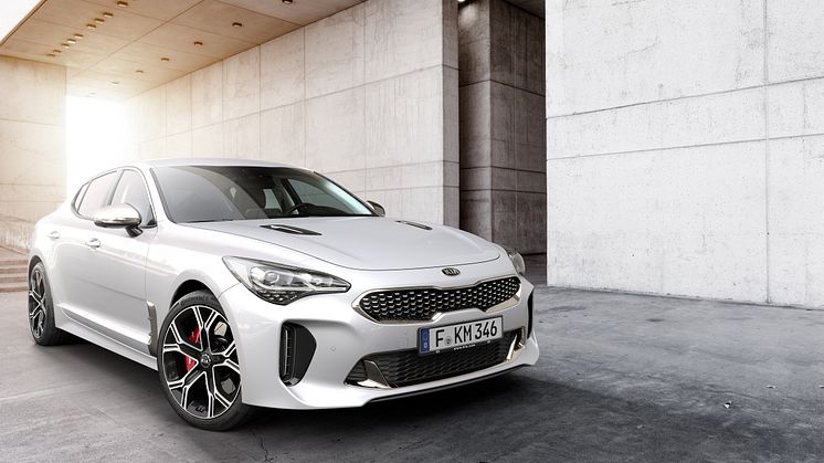 KIA Stinger debuterer på dette års Motor Show i Geneve