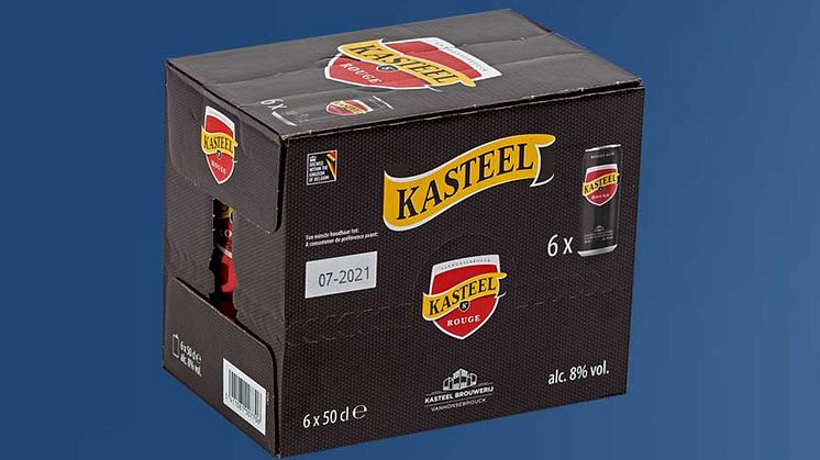 Smurfit Kappa arbetar med specialbryggeriet Vanhonsebrouck för att ersätta engångsplastförpackningar