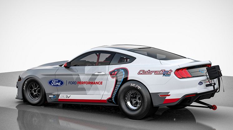 Mustang Cobra Jet 1400 elektrisk dragracer