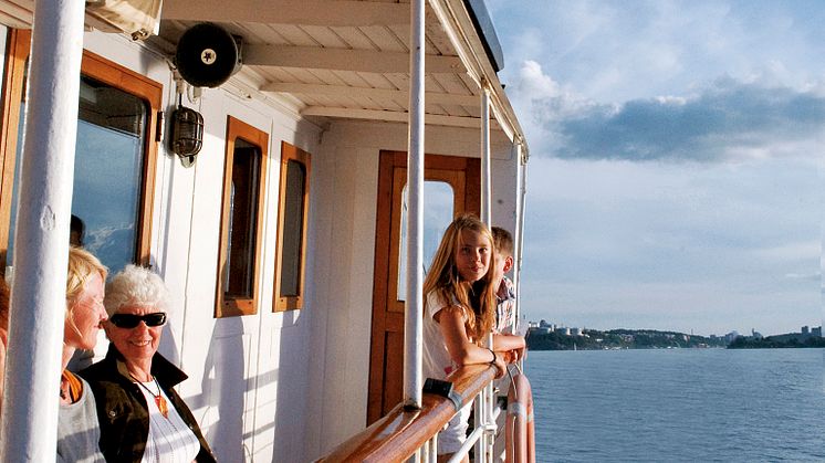 Pressbild - Strömma Kanalbolaget - Lilla skärgårdsturen med guide