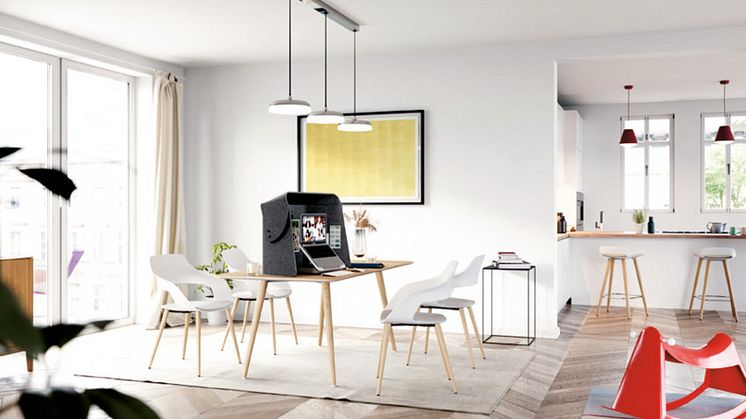 Ergonomisches Homeoffice - Abschirmungen