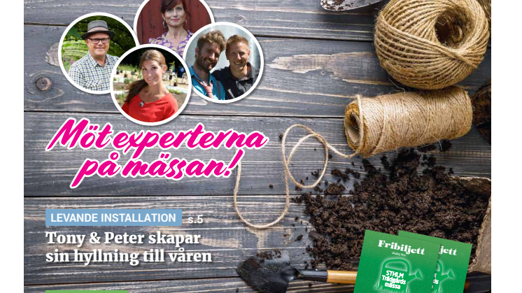 Mässguiden Stockholms Trädgård- & Villamässa 2018