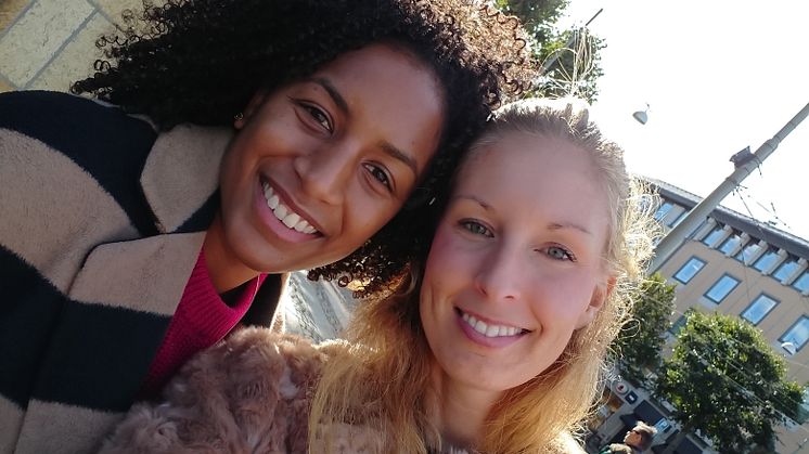 Romana Fortes Furtado och Sofia Appelgren Erkan